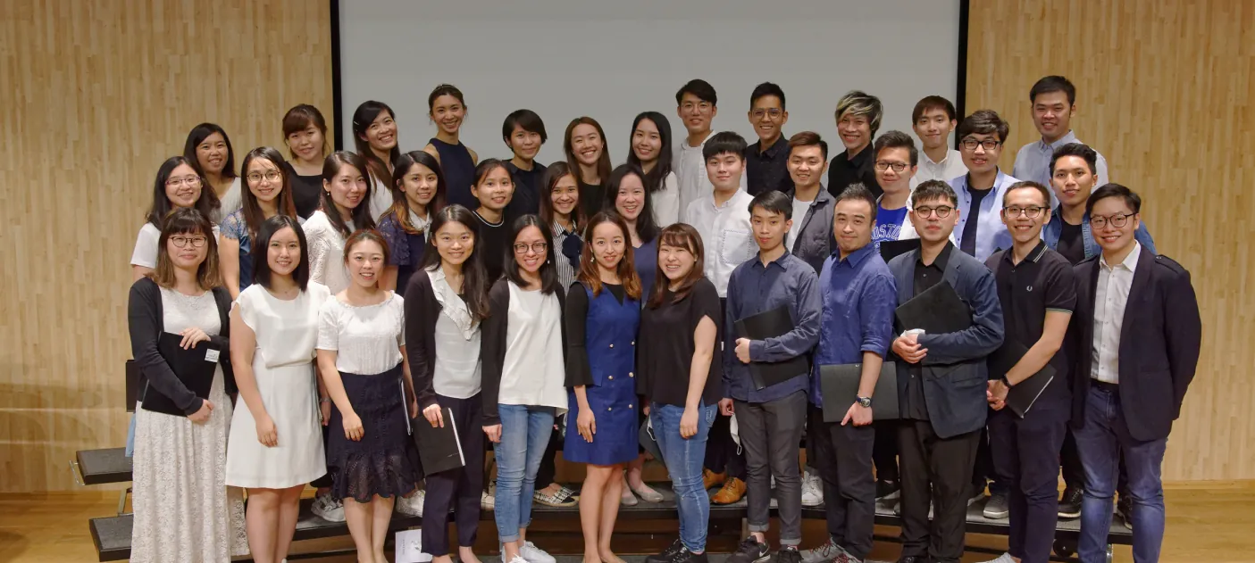 Members of The Hong Kong Virtuoso Chorus gathered together